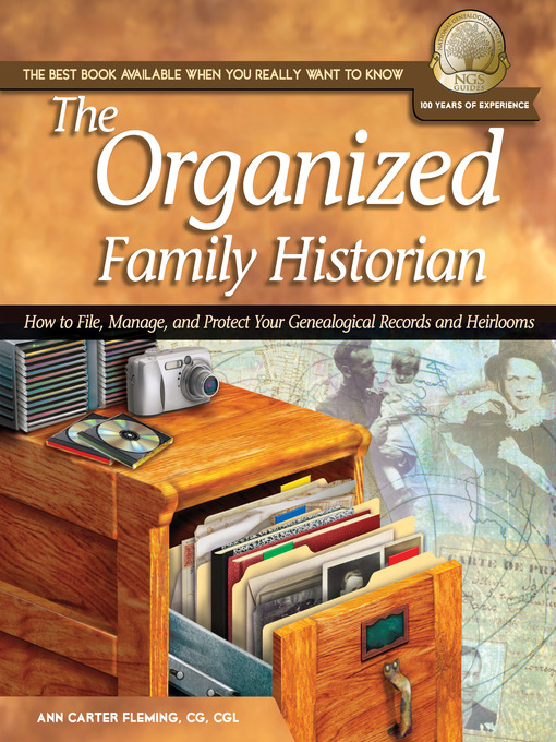 Title details for The Organized Family Historian by Ann Carter Fleming - Available